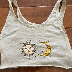 Sun and Moon Crop Top